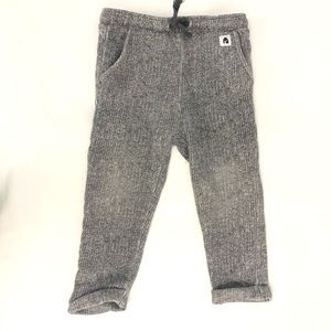 Zara grey speckled pants. 2-3 years